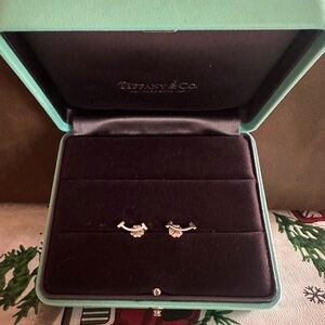 Tiffany &Co. “smile” earrings- silver
